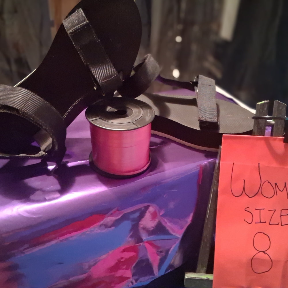 Hollister Black Sandals